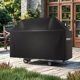 VEVOR 65 inch Grill Cover Heavy Duty BBQ Gas Grill Cover Outdoor Waterproof - Low Angle