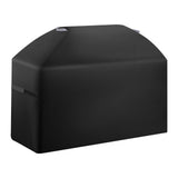Grill Cover, 63 inch BBQ Covers for Outdoor Grills, Waterproof, Fade Resistant, Weather Resistant Heavy Duty 600D Polyester, Easy On/Off, with Hook-and-Loop Straps, Black - Extra Image