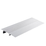 Door Threshold Ramp, 2" Rise, 800 lbs Load Capacity, Door Ramp for Wheelchairs, Aluminum Threshold Ramp for Doorways, Adjustable Modular Threshold Ramp for Wheelchairs, Scooters, Power Chairs