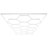 VEVOR Hexagon Garage Lights 66300LM 15 Grids Honeycomb LED Shop Ceiling Light
