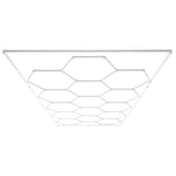 VEVOR Hexagon Garage Lights 66300LM 15 Grids Honeycomb LED Shop Ceiling Light