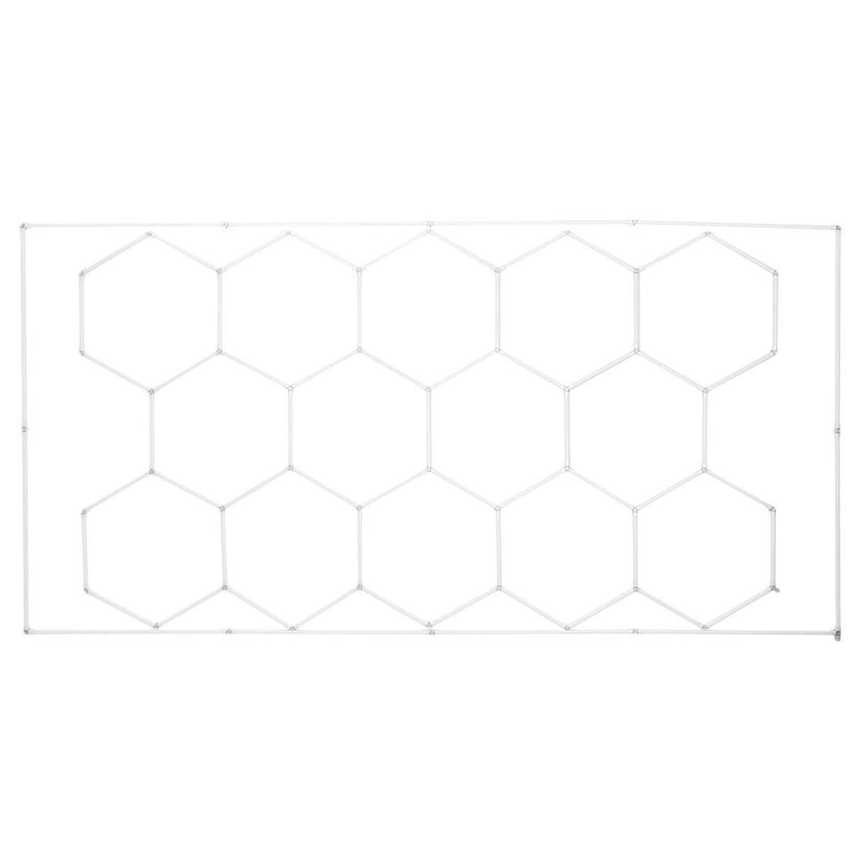 VEVOR Hexagon Garage Lights 86400LM 5 Grid Honeycomb LED Shop Ceiling Light