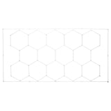 VEVOR Hexagon Garage Lights 86400LM 5 Grid Honeycomb LED Shop Ceiling Light - Extra Image
