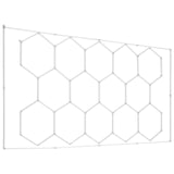 VEVOR Hexagon Garage Lights 86400LM 5 Grid Honeycomb LED Shop Ceiling Light - Extra Image