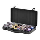 VEVOR Poker Chip Set, 300-Piece Poker Set, Complete Poker Playing Game Set with Carrying Case, Heavyweight 14 Gram Casino Clay Chips, Cards, Buttons - Extra Image
