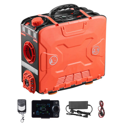 Diesel Heater, 8KW, DC 12V, All in One Portable Diesel Air Heater with Bluetooth APP Control, Remote Control and LCD Screen, 4.5 L Fuel Tank for Vehicles, Vans, RVs, Campers, and Garages