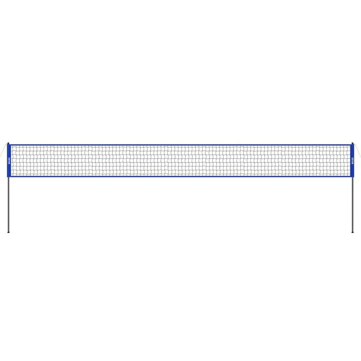 VEVOR Outdoor Portable Volleyball Net System, Adjustable Height Steel Poles, Professional Volleyball Set with PVC Volleyball, Pump, Carrying Bag, Heavy Duty Volleyball Net for Backyard, Beach, Lawn