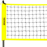 VEVOR Outdoor Portable Volleyball Net System, Adjustable Height Steel Poles, Professional Volleyball Set with PVC Volleyball, Pump, Carrying Bag, Heavy Duty Volleyball Net for Backyard, Beach, Lawn