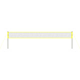 VEVOR Outdoor Portable Volleyball Net System, Adjustable Height Steel Poles, Professional Volleyball Set with PVC Volleyball, Pump, Carrying Bag, Heavy Duty Volleyball Net for Backyard, Beach, Lawn - Extra Image