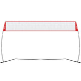 VEVOR Freestanding Volleyball Training Net for Indoor or Outdoor Use, Adjustable Height Portable Net