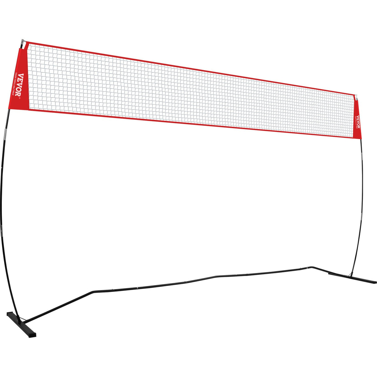VEVOR Freestanding Volleyball Training Net for Indoor or Outdoor Use, Adjustable Height Portable Net