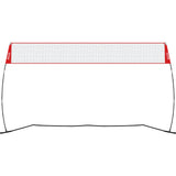 VEVOR Freestanding Volleyball Training Net for Indoor or Outdoor Use, Adjustable Height Portable Net