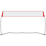 VEVOR Freestanding Volleyball Training Net for Indoor or Outdoor Use, Adjustable Height Portable Net System with Carrying Bag, Professional Volleyball Practice Trainer for Hitting or Serving Drills - Extra Image