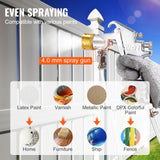 VEVOR Spray Paint Pressure Pot Tank 30 L/7.5 gal Fully Automatic Stirring 70 psi - Top-Down View