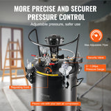 VEVOR Spray Paint Pressure Pot Tank 30 L/7.5 gal Fully Automatic Stirring 70 psi - 45-Degree Angle