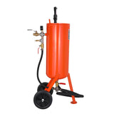 VEVOR 10 Gallon Heavy-Duty Sand Blaster, 60-110 PSI High Pressure Sandblaster, Portable Abrasive Blasting Tank, Air Sand Blasting Kit with 2 Ceramic Nozzles & 7.5ft Hose for Stain, Rust, Paint Removal - Extra Image