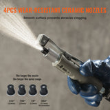 VEVOR 5 Gallon Sand Blaster 60-110 PSI High Pressure Sandblaster with 4 Nozzles - 45-Degree Angle
