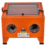 VEVOR 25 Gallon Sandblasting Cabinet, 40-120PSI Portable Benchtop Sand Blasting Cabinet, Heavy Duty Steel Sand Blaster with Blasting Gun & 4 Ceramic Nozzles for Paint, Stain, Rust Removal - Extra Image
