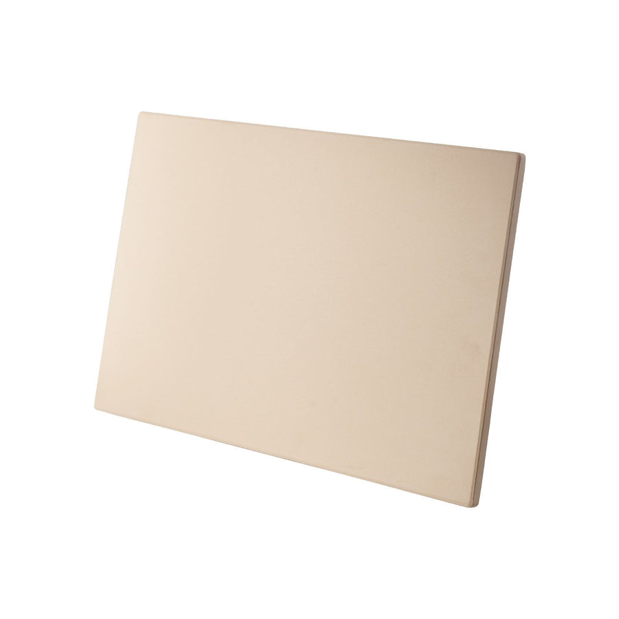 Pizza Stone, 508 x 355 mm Rectangular Cordierite Pizza Stone, Extra Large Baking-Stone with PP Scraper, 17 mm Thick Heat-Resistant Cordierite, for Oven, Baking Bread & Pizzas, BBQ Grilling
