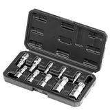 XZN Triple Square Spline Bit Socket Set 10-Piece M4-M18 Cr-V Steel Storage Case - Extra Image