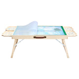 VEVOR 1500 Piece Puzzle Board with Folding Leg Portable Wooden Jigsaw 86x63cm