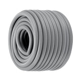 VEVOR 19.1 mm Flexible Electrical Conduit, 30.5 m, PVC Liquid-Tight Conduit Non-Metallic with 5 Straight and 5 90-Degree Conduit Connector Fittings, for Air Conditioning Motor Controller Pump, IP65 - Extra Image