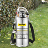 VEVOR 2Gal Stainless Steel Sprayer, Set with 20\