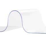 VEVOR Strip Curtain, 213.4 cm Height x 97 cm Width, 2 mm Thickness, 6PCS Clear PVC Strip Door Curtain, Freezer Curtain, Plastic Door Strips for Walk in Freezers, Coolers, Warehouse, with 50% Overlap - Extra Image