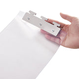 VEVOR Strip Curtain, 213.4 cm Height x 97 cm Width, 2 mm Thickness, 6PCS Clear PVC Strip Door Curtain, Freezer Curtain, Plastic Door Strips for Walk in Freezers, Coolers, Warehouse, with 50% Overlap - Extra Image