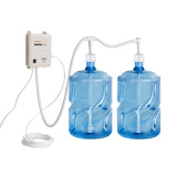 VEVOR Bottled Water Dispenser Pump System, 2x5 Gallon Dispensing System, Automatic Electric Water Dispenser, Double-Pipe Water Jug Pump, Compatible Use with Coffee/Tea Machine, Refrigerator, Ice Maker
