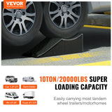VEVOR Car Ramp, 1 Piece Low Profile Car Service Ramp, 20000 lbs/10 ton Loading Capacity, 5.5
