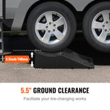 VEVOR Car Ramp, 1 Piece Low Profile Car Service Ramp, 20000 lbs/10 ton Loading Capacity, 5.5