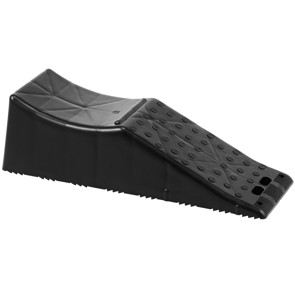 VEVOR Car Ramp, 1 Piece Low Profile Car Service Ramp, 20000 lbs/10 ton Loading Capacity, 5.5" Lift Height Car Ramp, Heavy Duty Tire Ramp for Oil Changes Car Lift and Vehicle Maintenance