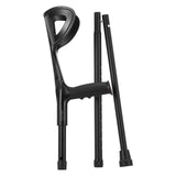 VEVOR Forearm Crutches 10-Level Height Adjustable Walking Crutches 1 Pair 350LBS - Extra Image