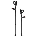 VEVOR Forearm Crutches 10-Level Height Adjustable Walking Crutches 1 Pair 350LBS - Extra Image