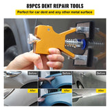 VEVOR Paintless Dent Repair Tools Hail Damage Remover 98 Pcs Body Dent Removal