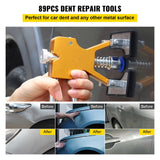 VEVOR Paintless Dent Repair Tools Hail Damage Remover 98 Pcs Body Dent Removal - Front View
