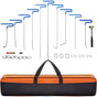 Rods Dent Puller Stainless Steel Paintless Repair Kits Hail Removal 20PCS