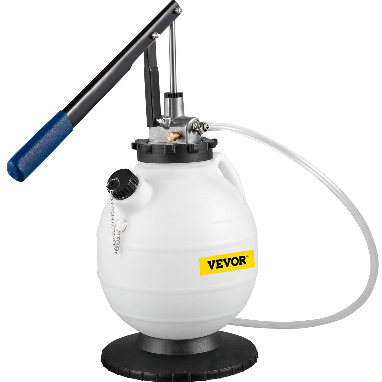 VEVOR Transmission Fluid Pressure Bleeder, 7.5L Large Capacity Transmission Oil Replacement Tool Set with 15 PCS ATF Filler Adapters, Transmission Oil