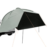 VEVOR Vehicle Awning, Large 10' x 7' Shade Coverage Car Side Awning, PU2000mm UV50+ Car Awning with Extended Side Canopies and Portable Storage Bag, Suitable for Truck, SUV, Van, Campers - Extra Image