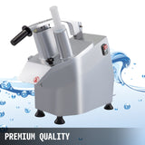 Vevor Vegetable Cutter Commercial Food Processor 6 Cutting Disks Vegetable Processor - Front View
