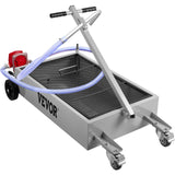 VEVOR Low Profile Oil Drain Pan Truck Drain Pan 57 L with Pump Hose Casters - Extra Image