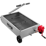 VEVOR Low Profile Oil Drain Pan Truck Drain Pan 57 L with Pump Hose Casters - Extra Image
