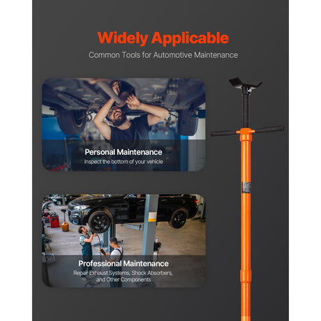 Underhoist Support Stand, 3/4 Ton Capacity Under Hoist Jack Stand, Lifting from 52.8 to 76 in, Self-Locking, image 6