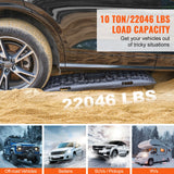 VEVOR 2PCS Traction Boards with PP for Mud Snow Sand Storage Bag Long Black - Side View