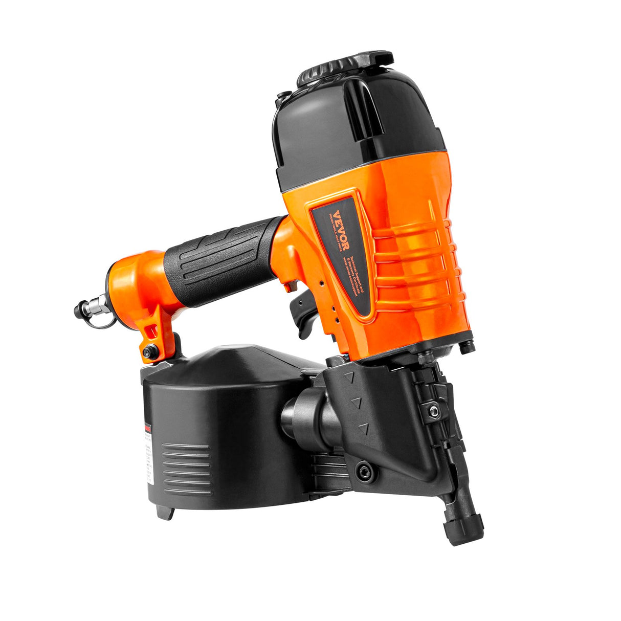 VEVOR CN65 Coil Siding Nailer 32mm to 63mm 15 Degree Pneumatic Nail Gun