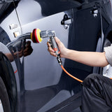 VEVOR 58PCS Air Sander Kit 1/2/3in Random Orbital Air Sander Polisher 15000r/min - Low Angle