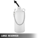 VEVOR Pneumatic Air Pressure Bleeder, Brake Pressure Bleeding Tool Portable Brake and Clutch Bleeder Valve System Kit Garage Workshop Mechanics Brake Oil and Fluid Extractor Bleeder Tool - Top-Down View