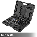 VEVOR Pneumatic Air Pressure Bleeder, Brake Pressure Bleeding Tool Portable Brake and Clutch Bleeder Valve System Kit Garage Workshop Mechanics Brake Oil and Fluid Extractor Bleeder Tool