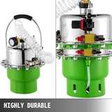 VEVOR Pneumatic Air Pressure Bleeder, Brake Pressure Bleeding Tool Portable Brake and Clutch Bleeder Valve System Kit Garage Workshop Mechanics Brake Oil and Fluid Extractor Bleeder Tool